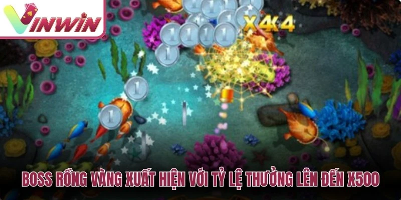 Boss Rồng Vàng xuất hiện với tỷ lệ thưởng lên đến x500
