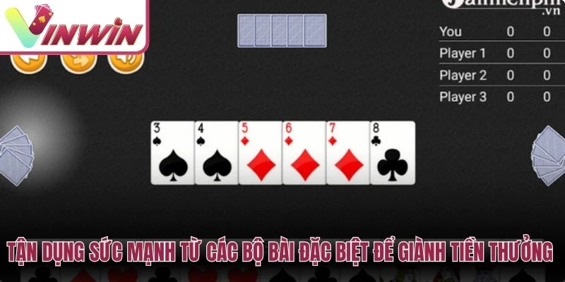 Tận dụng sức mạnh từ các bộ bài đặc biệt để giành tiền thưởng khổng lồ