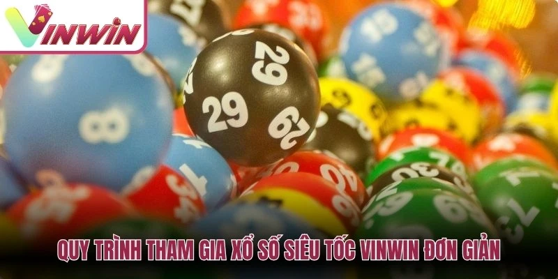 Quy trình tham gia Xổ số Siêu Tốc Vinwin đơn giản, nhanh chóng