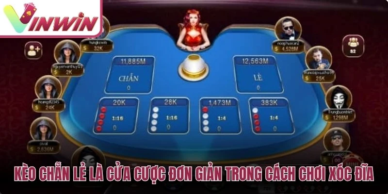 Kèo Chẵn Lẻ là cửa cược đơn giản nhất trong cách chơi xóc đĩa