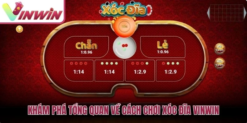 Khám phá tổng quan về cách chơi xóc đĩa Vinwin