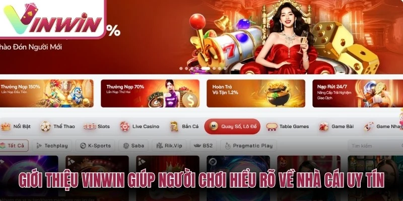 Giới thiệu Vinwin giúp người chơi hiểu rõ hơn về nhà cái uy tín