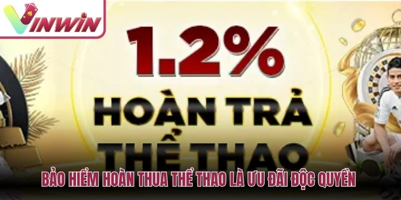 Bảo hiểm hoàn thua thể thao là ưu đãi độc quyền đang áp dụng