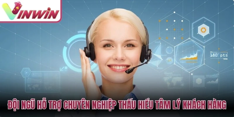 Đội ngũ hỗ trợ chuyên nghiệp thấu hiểu tâm lý khách hàng